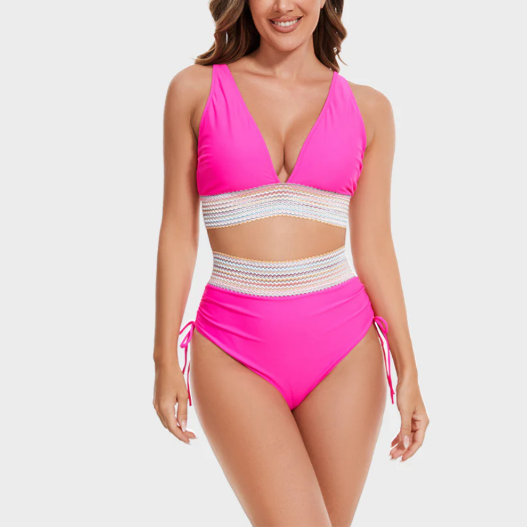 Yara | Elegantes Hohe Bikini Set