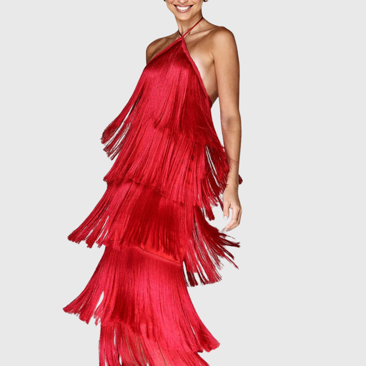 Monique | Fransen Kleid