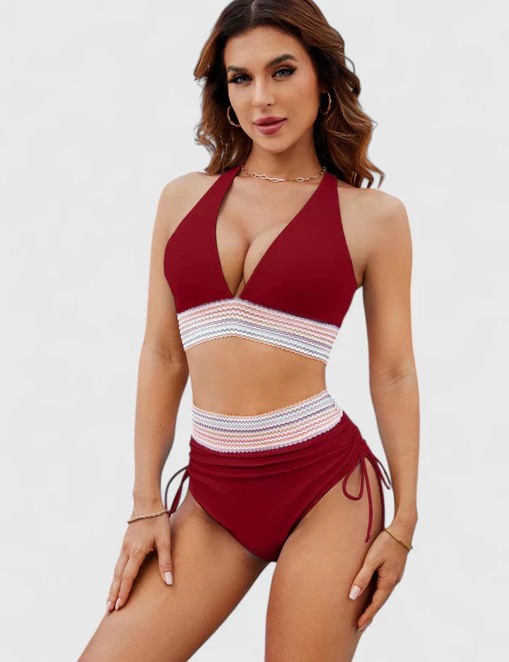 Yara | Elegantes Hohe Bikini Set