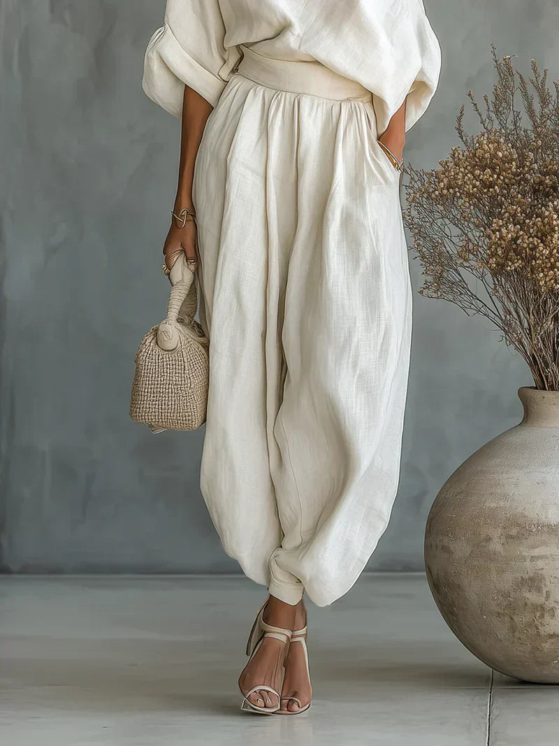 Helene | Zweiteiliges Set mit Off-Shoulder-Oberteil