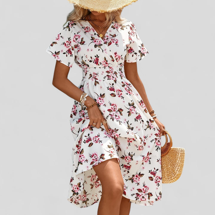 Sif | Bequeme Midi Sommerkleid
