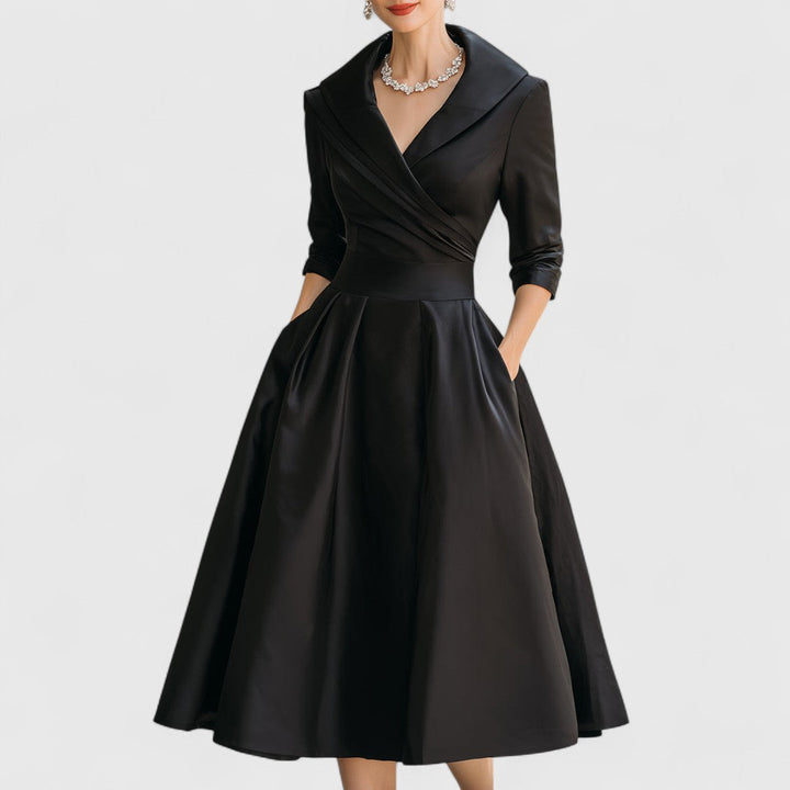 Vera | Elegantes Midi Kleid