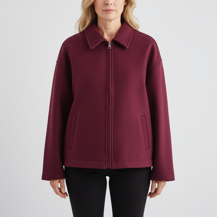 Greta | Weiche Zipjacke