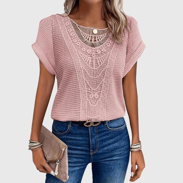 Inge | Elegante Bluse im Ibiza-Stil