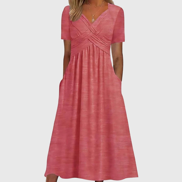 Renate | Midi Kleid mit Bauchkontrolle