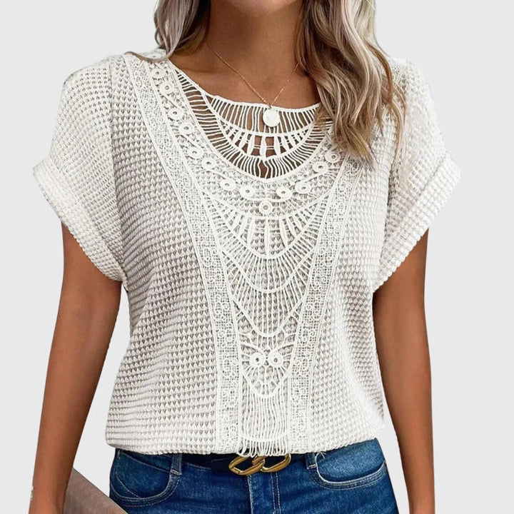 Inge | Elegante Bluse im Ibiza-Stil