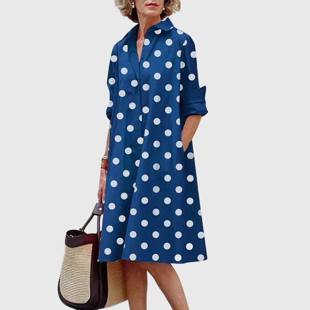 Lieke | Elegantes Kleid mit Taschen