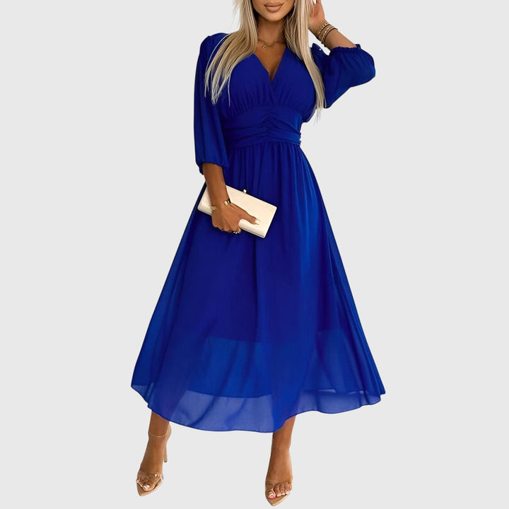 Lineke | Leichte Seiden Chiffon Kleid