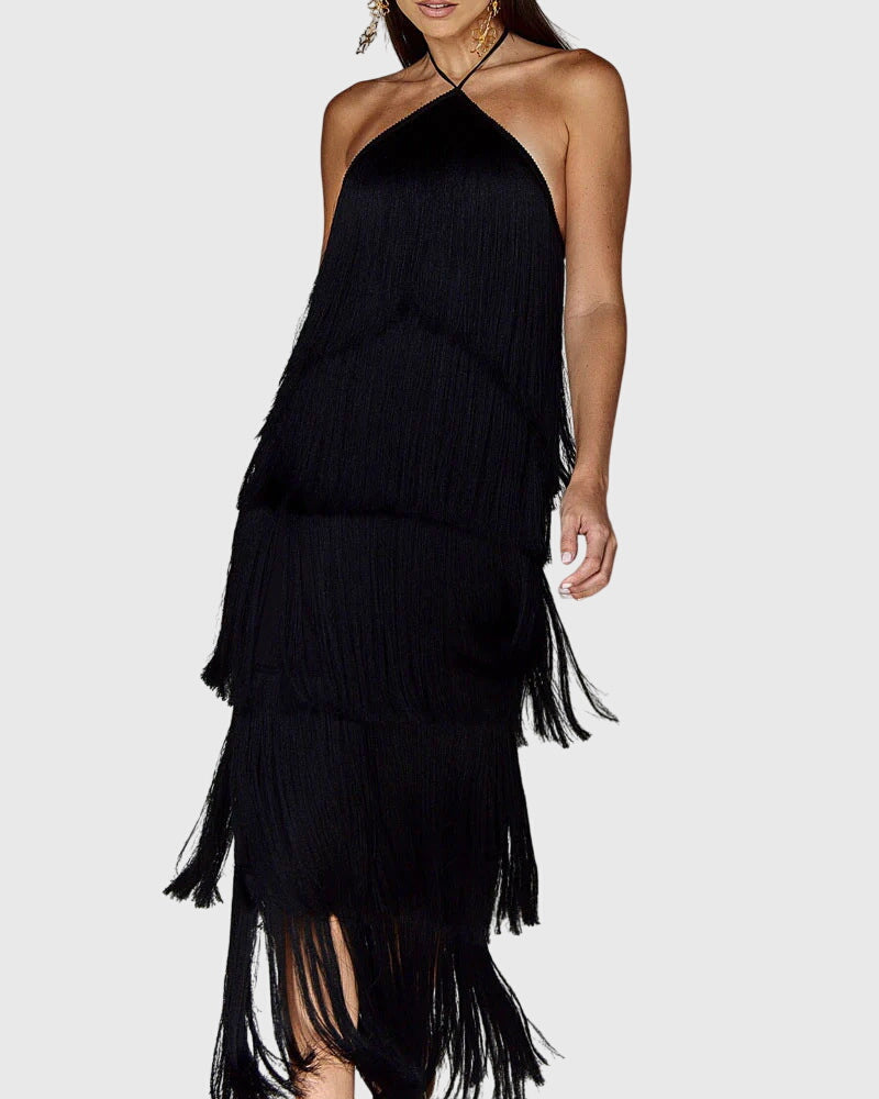 Monique | Fransen Kleid