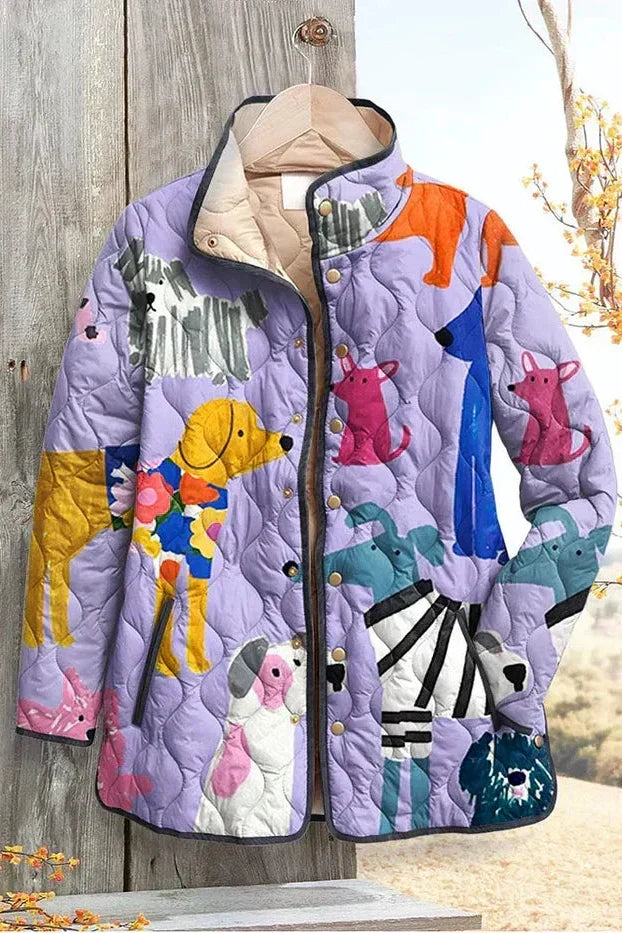 Gertrud | Bedruckte Jacke