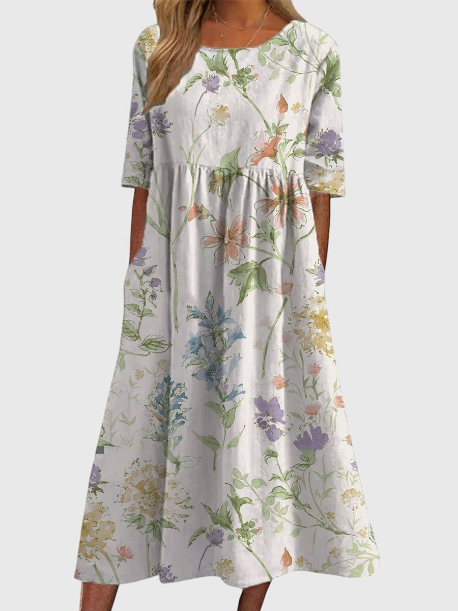 Mette | Flatterndes Kleid