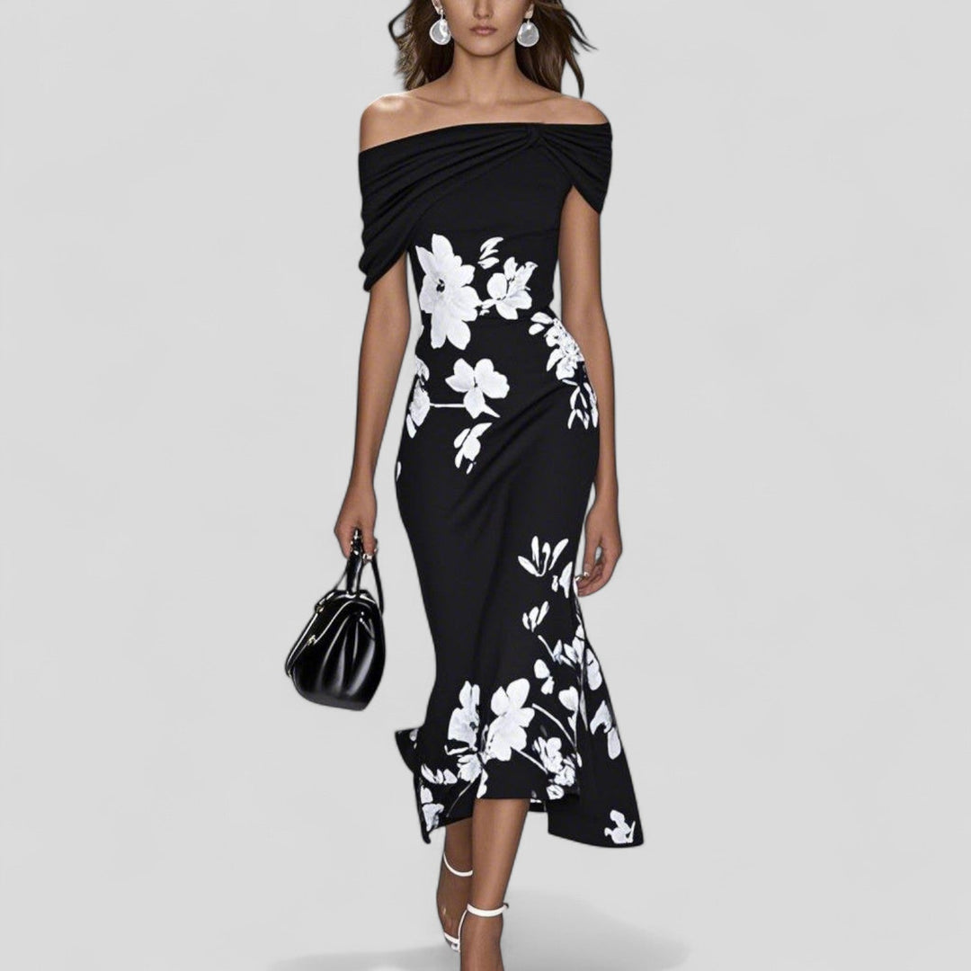 Esmee | Elegantes Midi Kleid