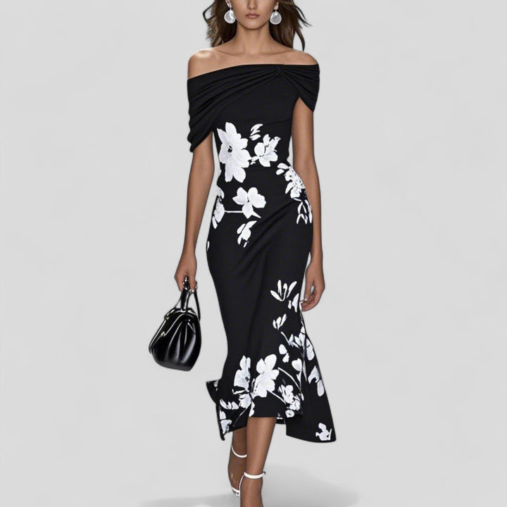 Esmee | Elegantes Midi Kleid