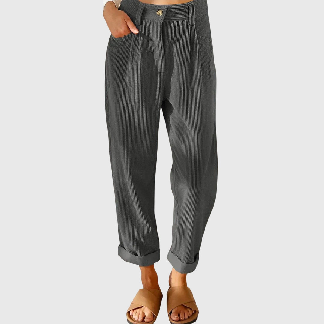 Truus | Moderne Corduroy Hose