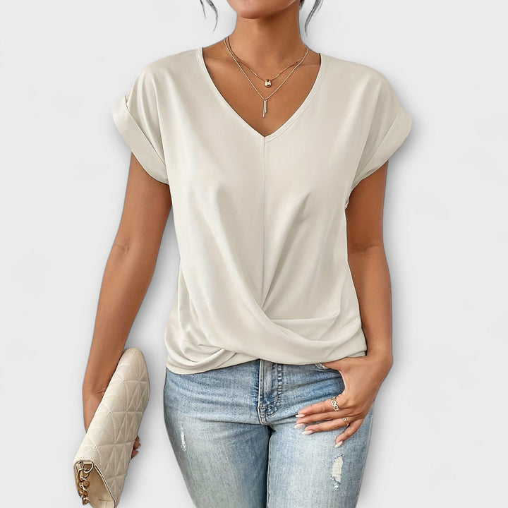 Truus | Elegantes Top mit V-Ausschnitt