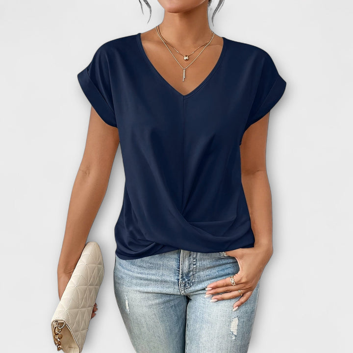Truus | Elegantes Top mit V-Ausschnitt