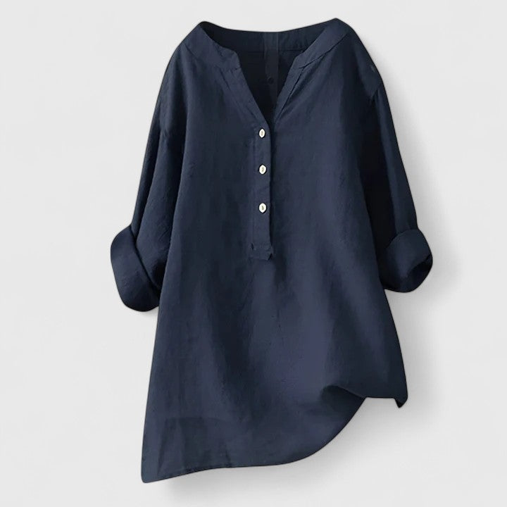 Famke | Elegante Bluse mit Knöpfen