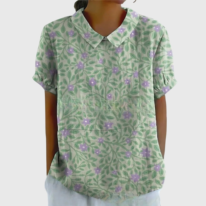 Wanda | Blumenbluse