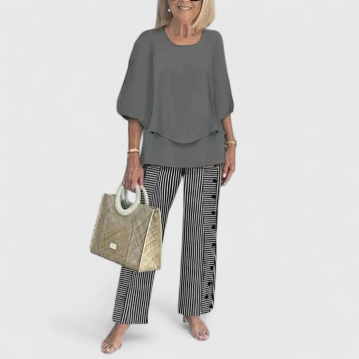 Martha | Raffiniertes Zweiteiliges Set
