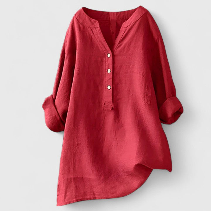 Famke | Elegante Bluse mit Knöpfen