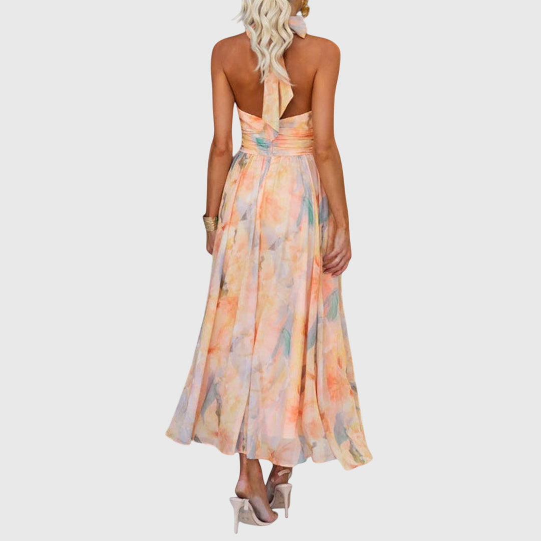 Vera | Maxikleid mit Offenem Rücken