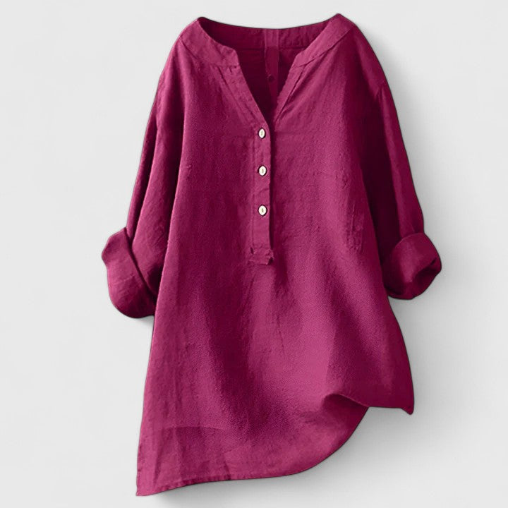 Famke | Elegante Bluse mit Knöpfen