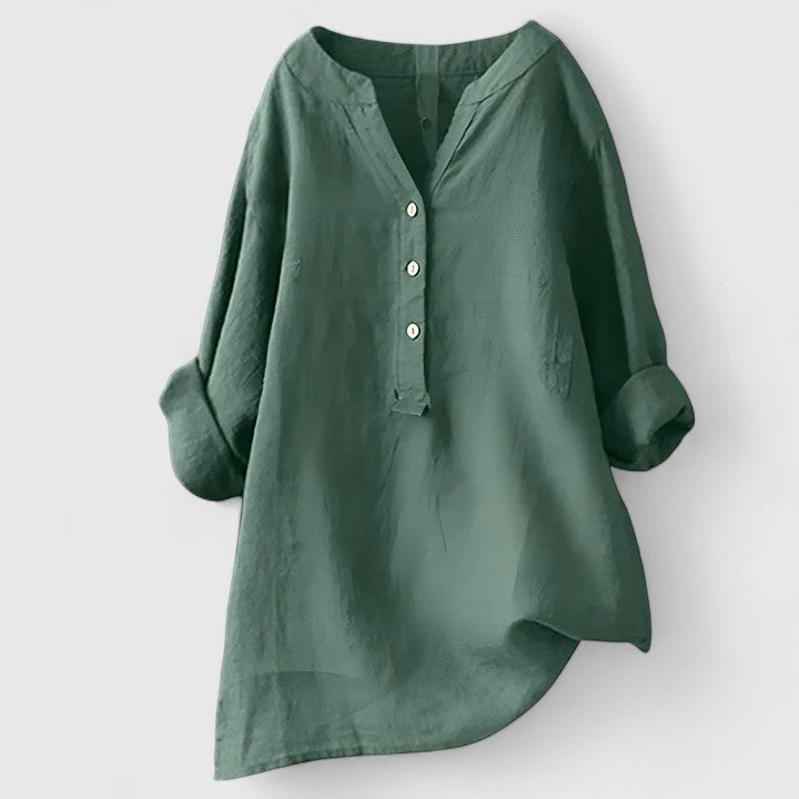 Famke | Elegante Bluse mit Knöpfen