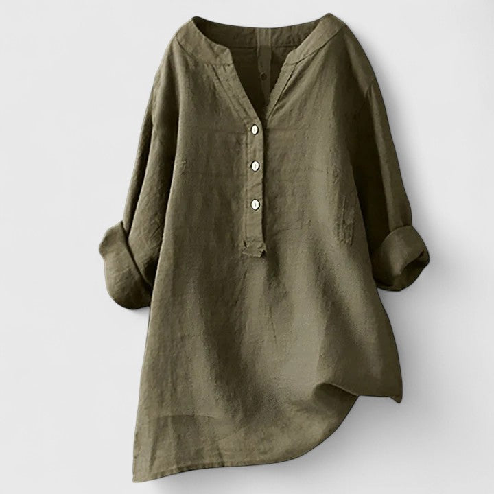 Famke | Elegante Bluse mit Knöpfen