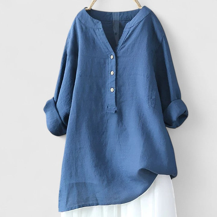 Famke | Elegante Bluse mit Knöpfen