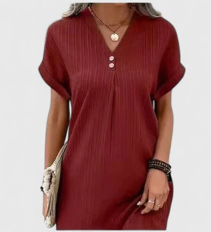 Monique | Drapé Kleid