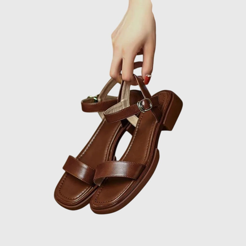 Jessica | Orthopädische Leder Sandalen
