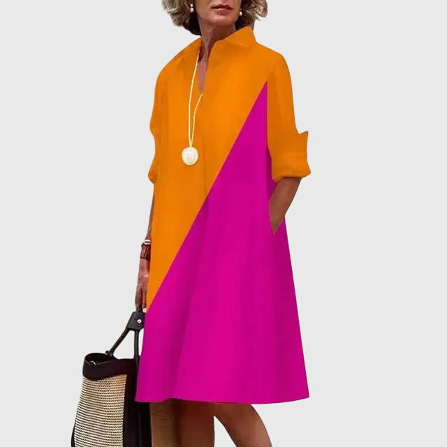 Lieke | Elegantes Kleid mit Taschen