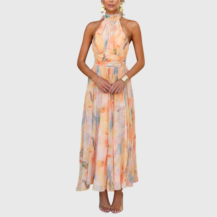 Vera | Maxikleid mit Offenem Rücken