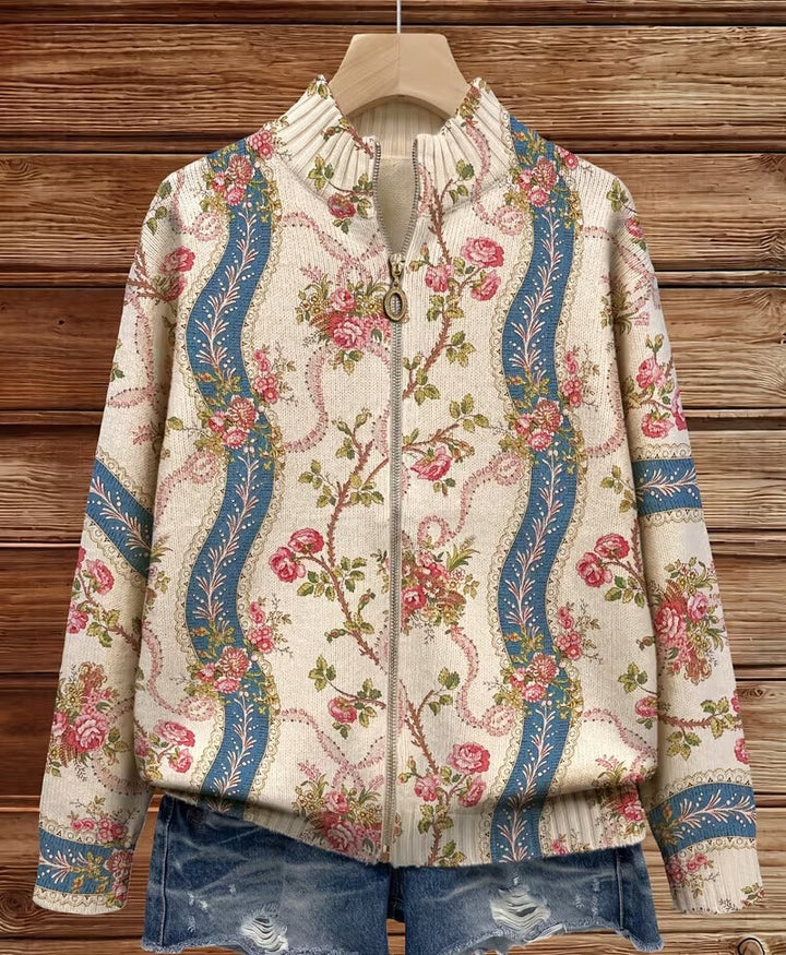 Camila - Klimrose Riemen Cardigan