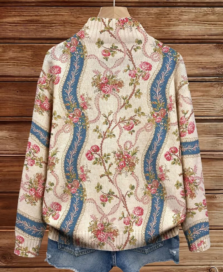 Camila - Klimrose Riemen Cardigan