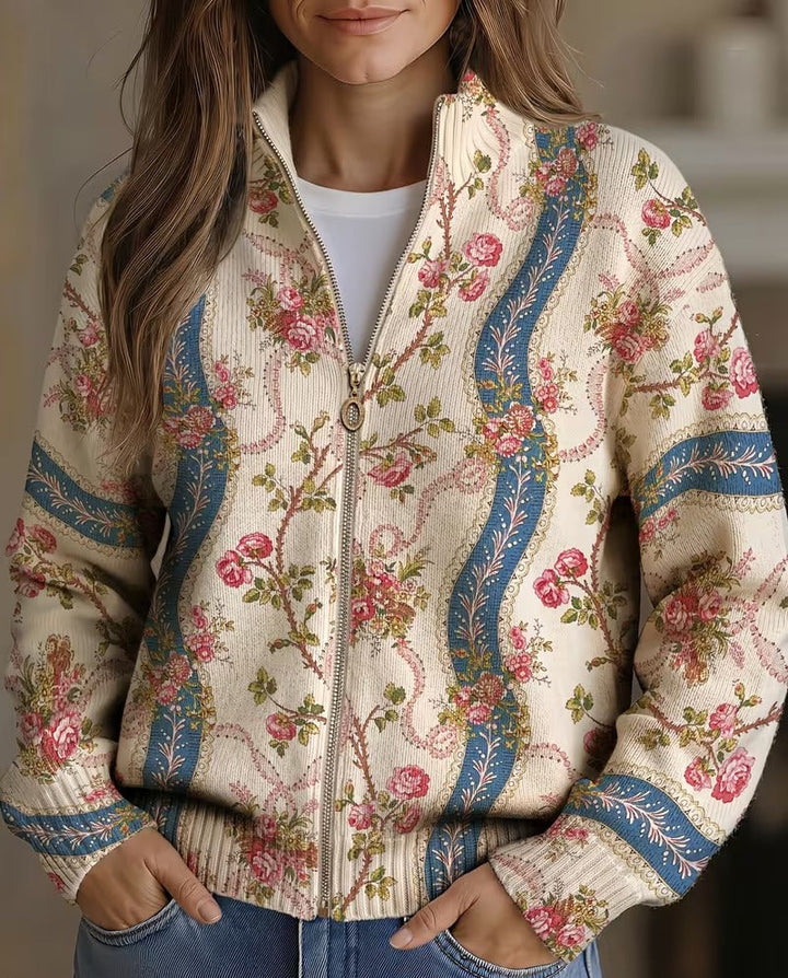 Camila - Klimrose Riemen Cardigan