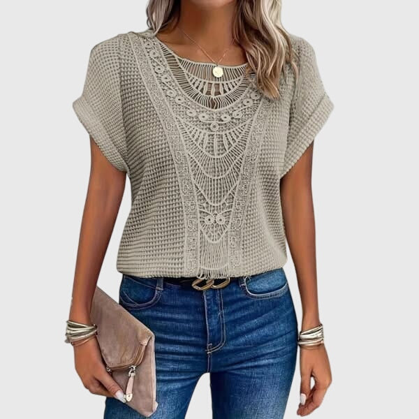 Inge | Elegante Bluse im Ibiza-Stil