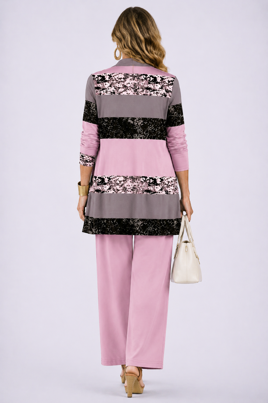 Petra | Dreiteiliges Set in Rosa
