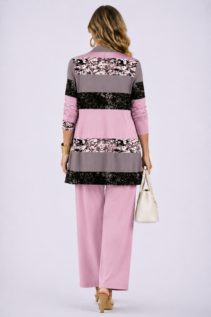 Petra | Dreiteiliges Set in Rosa