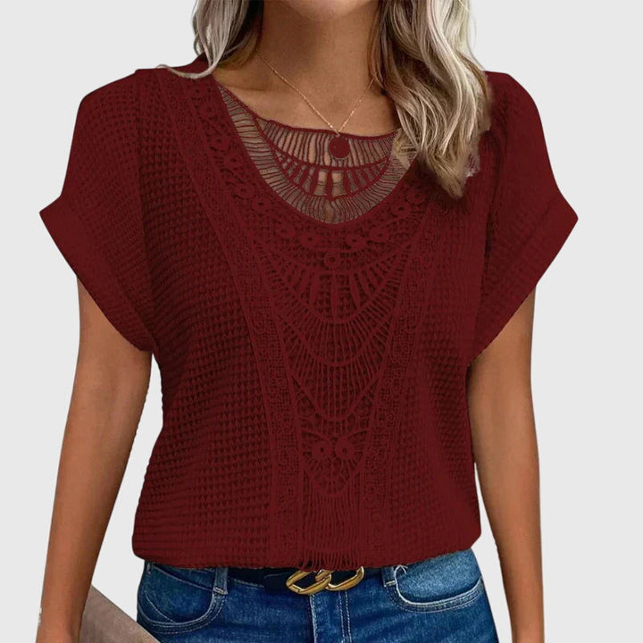 Inge | Elegante Bluse im Ibiza-Stil