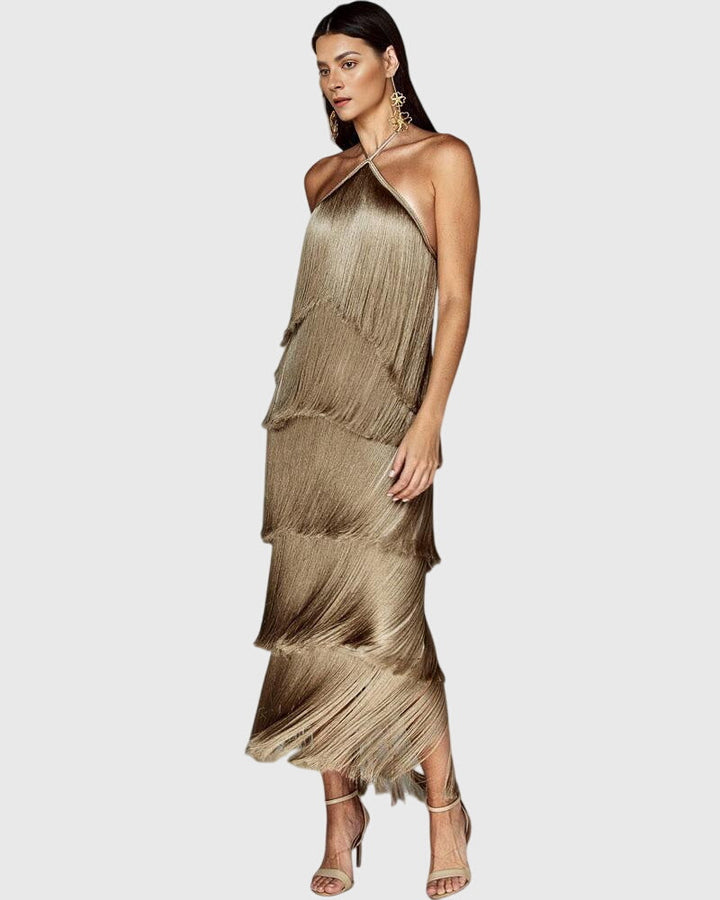 Monique | Fransen Kleid