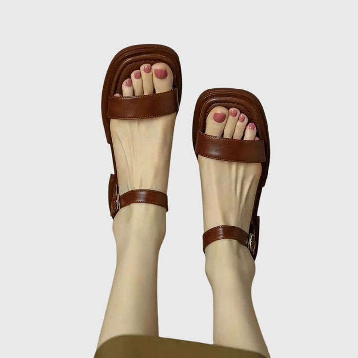 Jessica | Orthopädische Leder Sandalen