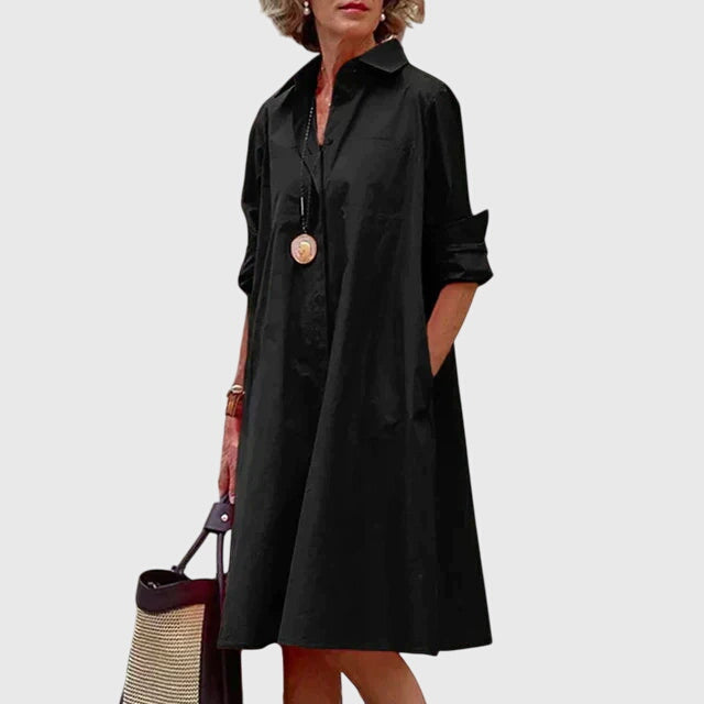 Lieke | Elegantes Kleid mit Taschen