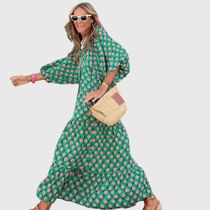 Heleen | Maxi Bohemian Kleid