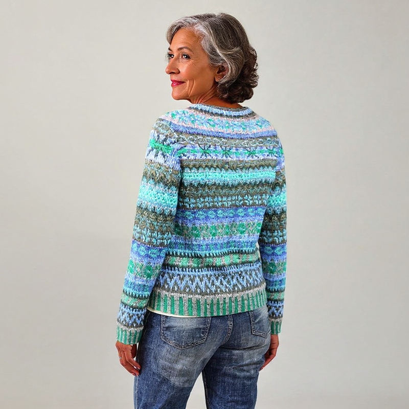 Klassischer isländischer Wollpullover