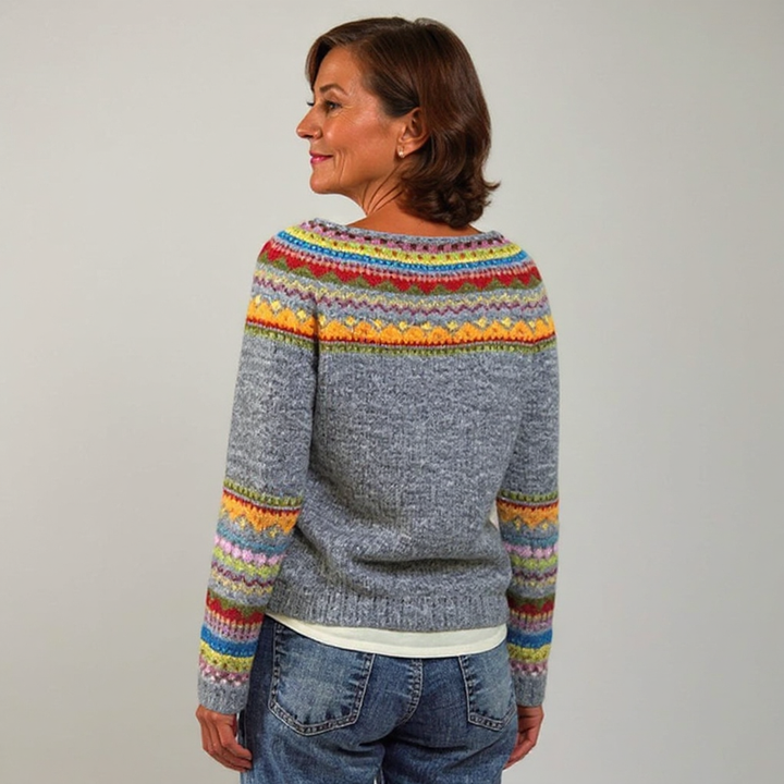 Klassischer isländischer Wollpullover