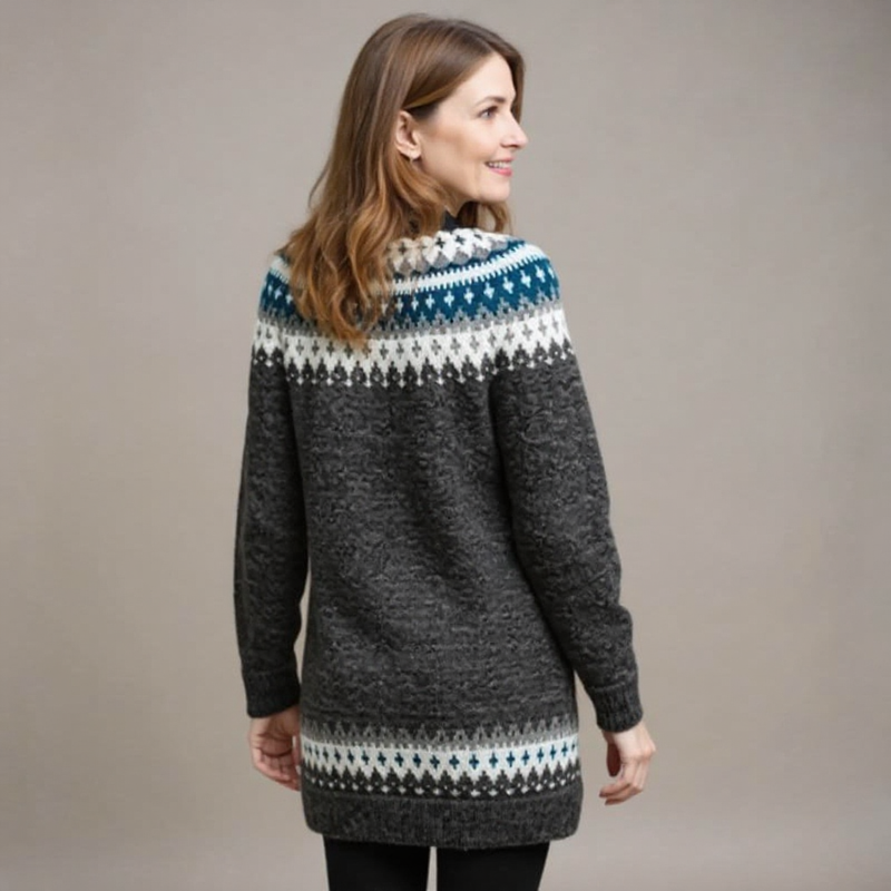 Klassischer Isländischer Wollpullover