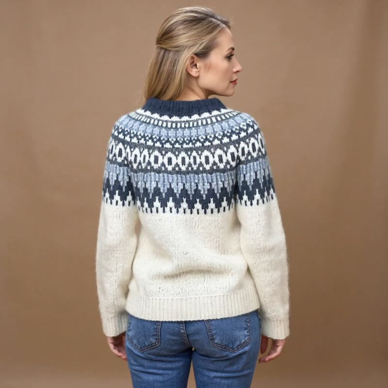 Klassischer isländischer Wollpullover