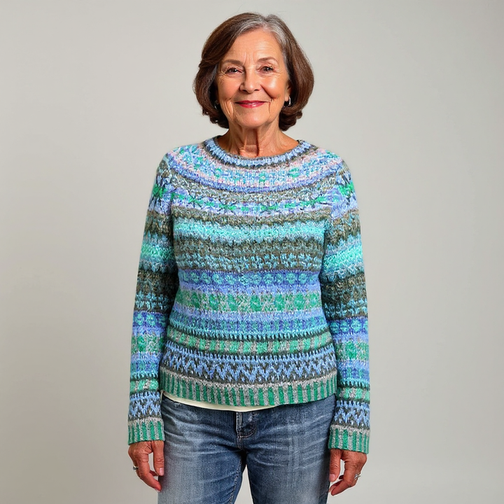 Klassischer isländischer Wollpullover