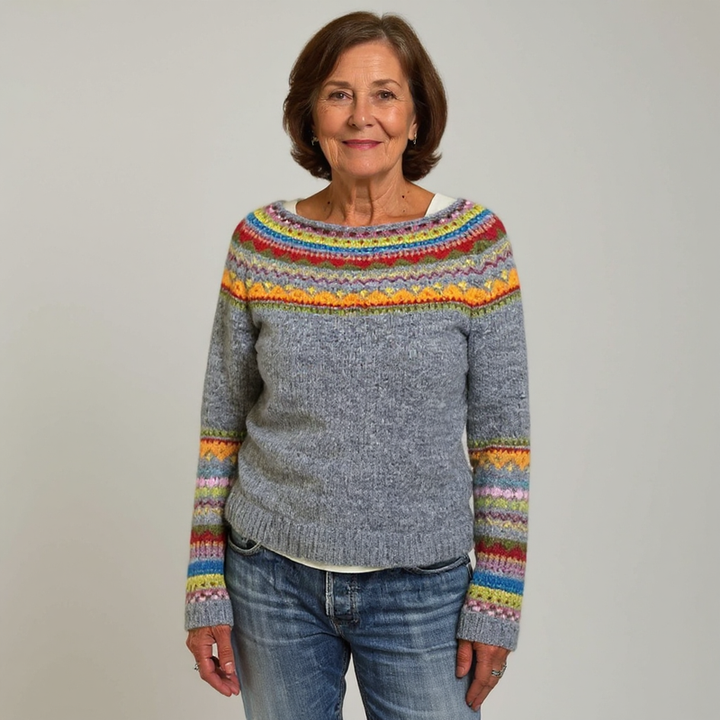 Klassischer isländischer Wollpullover